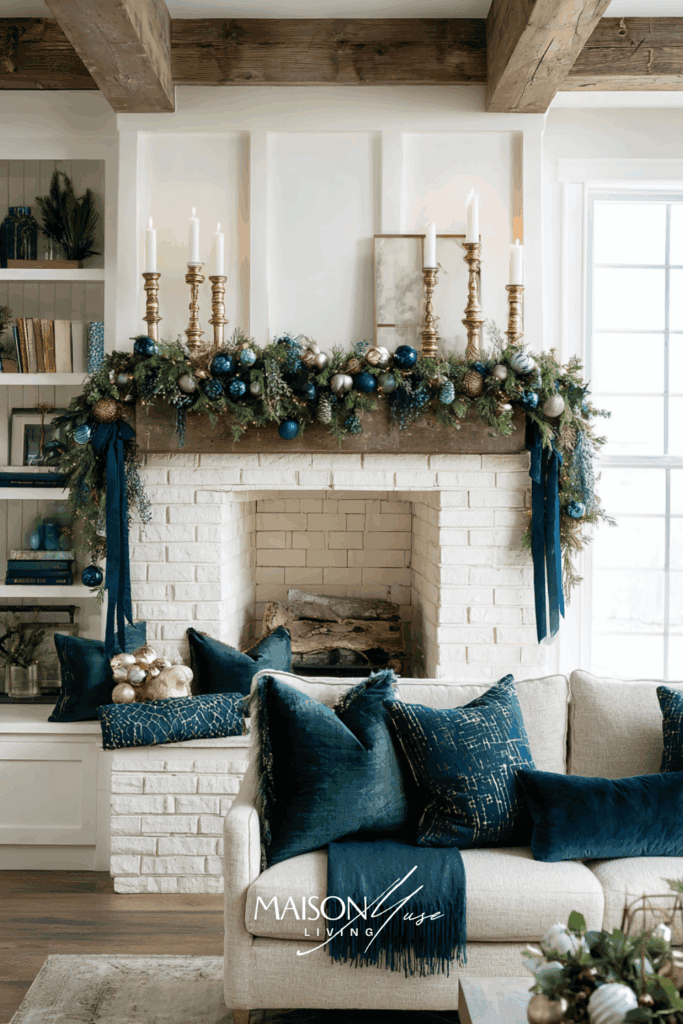 Jewel Tone Mantel