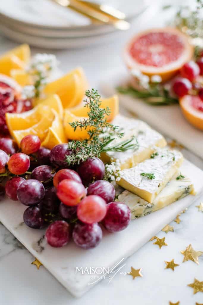 snacky new years eve party menu