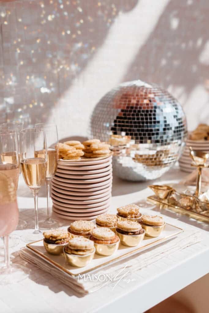 snacky new years eve party menu